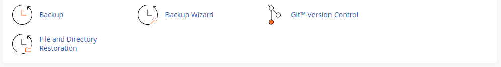 backup restore cpanel