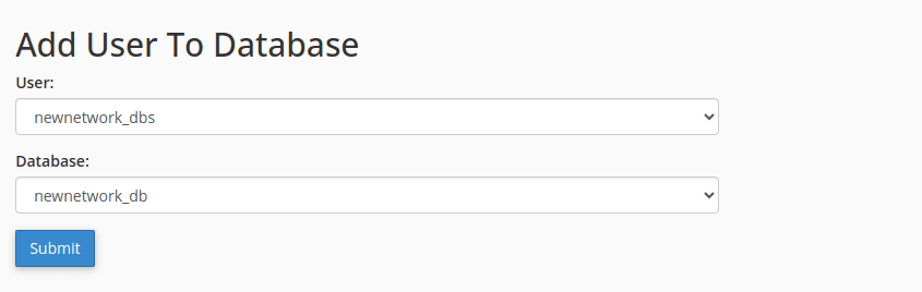Tambahkan User ke Database