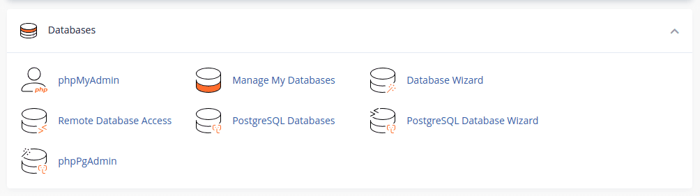 Manage My Databases