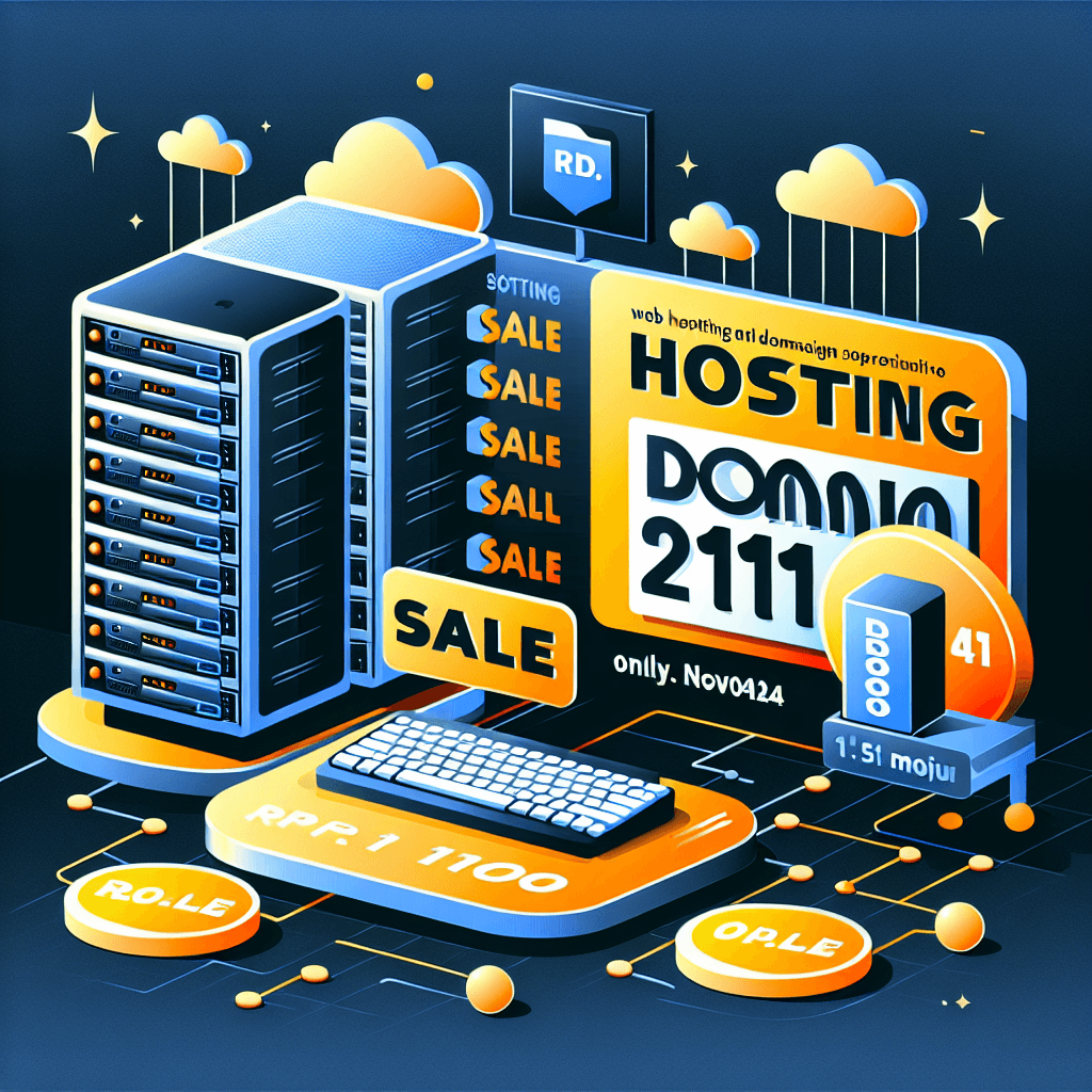 Promo 11.11 Tahun 2024 - Hosting dan Domain Hanya Rp. 11.000