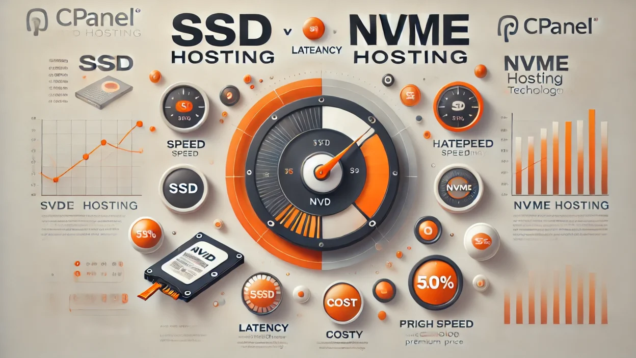 perbedaan cpanel ssd dan nvme