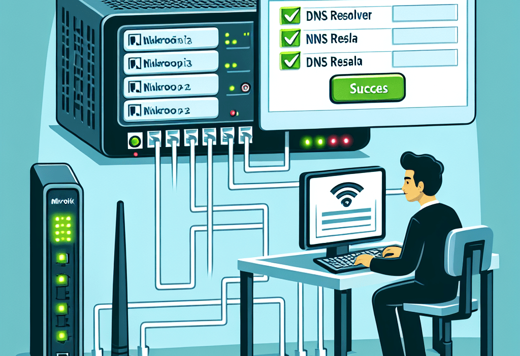 Cara Setting DNS Resolver di Mikrotik