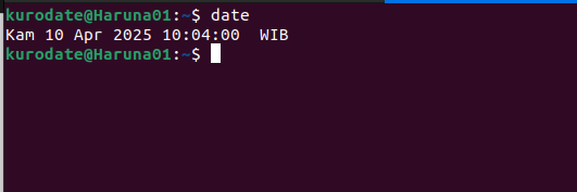 verifikasi zona waktu